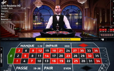 NetEnt Live French Roulette