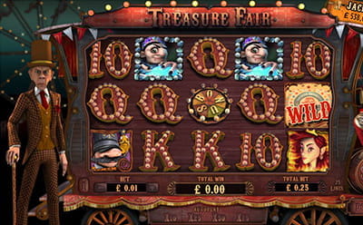 Treasure Fair Spielautomat bei 888
